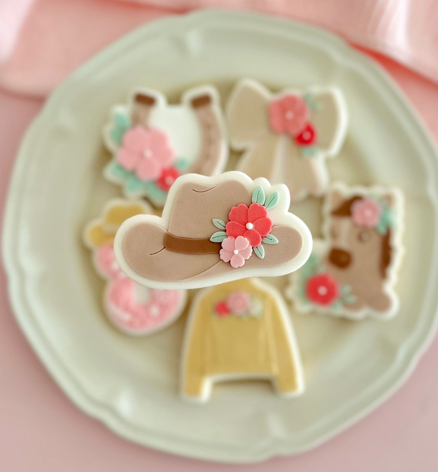 COWGIRL 4 - Hut mit Blumen
