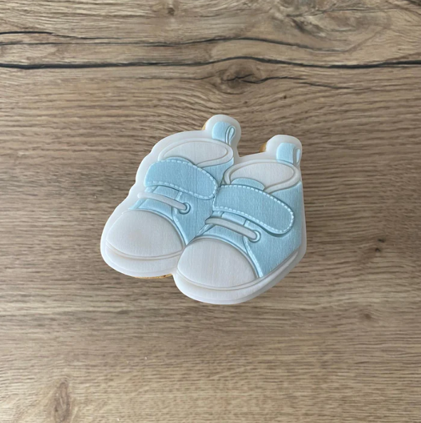 BABY 20 - Babyschuhe (Ausstechform und Stamp)