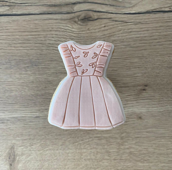 BABY 23 - Baby Mädchenkleid (Ausstechform und Stamp)