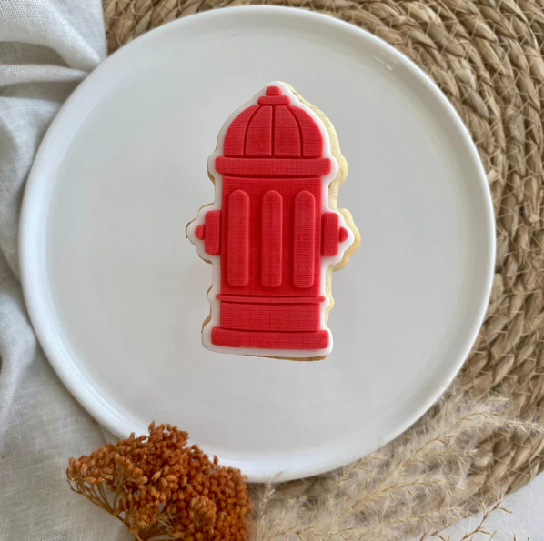 FEUERWEHR 2 - Hydrant (Ausstechform und Stamp)