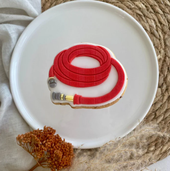 FEUERWEHR 8 - Feuerwehrschlauch (Ausstechform und Stamp)