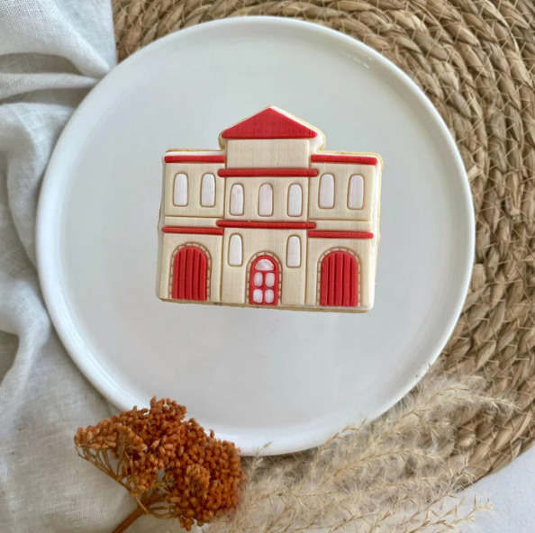 FEUERWEHR 9 - Feuerwache (Ausstechform und Stamp)