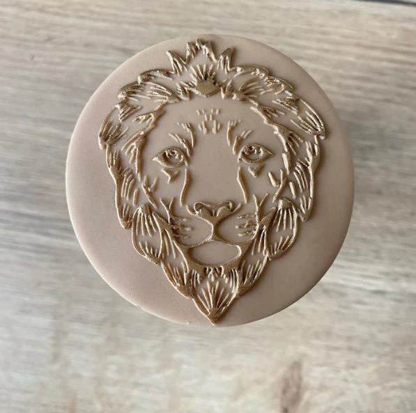 SAFARI 11 - Löwenkopf (Ausstechform und Stamp)