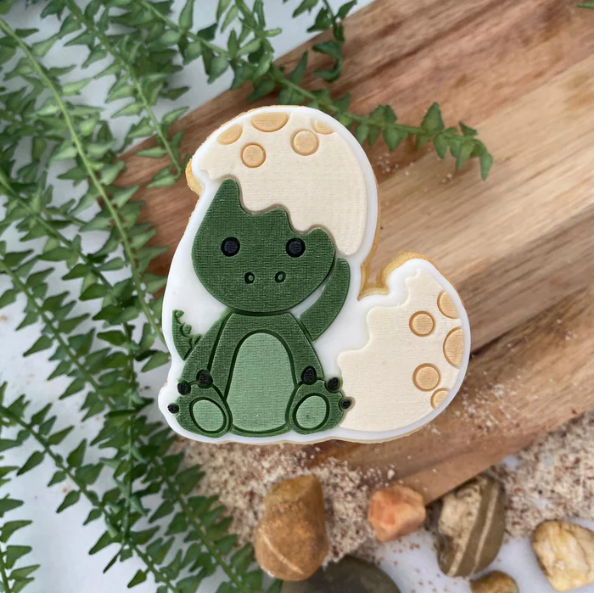 DINOSAURIER 3 - Baby T-Rex (Ausstechform und Stamp)