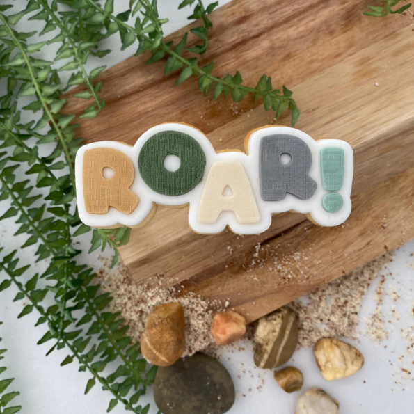 DINOSAURIER 7 - Brüllen-ROAR (Ausstechform und Stamp)