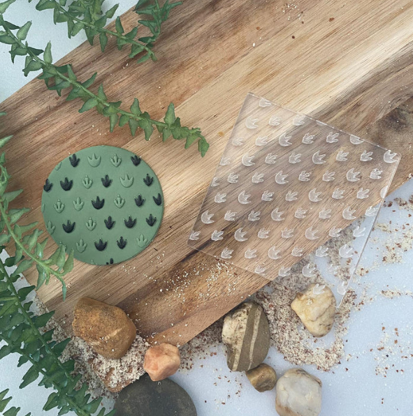 DINOSAURIER 19 - Fußabdruck (Ausstechform und Stamp)