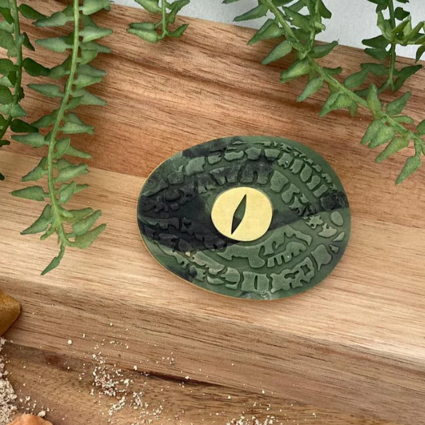 DINOSAURIER 20 - Dino Auge (Ausstechform und Stamp)