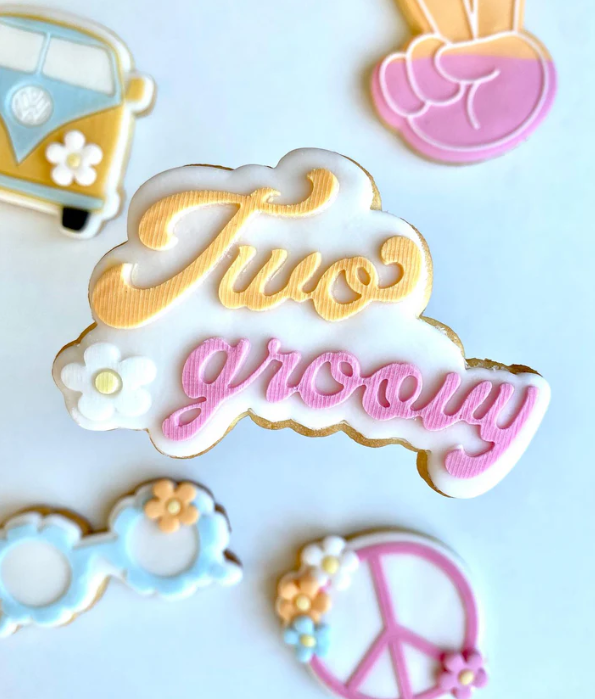 HIPPI 7 - Zwei (Ausstechform und Stamp)