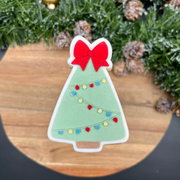 WEIHNACHTEN 4 - Weihnachtsbaum (Ausstechform und Stamp)