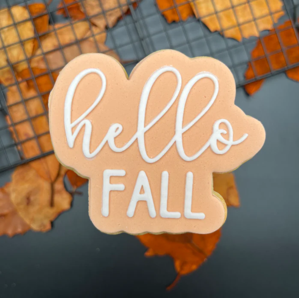 HERBST 10 - Hallo Herbst (Ausstechform und Stamp)