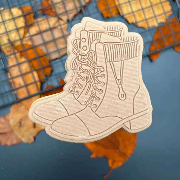 HERBST 12 - Stiefel (Ausstechform und Stamp)