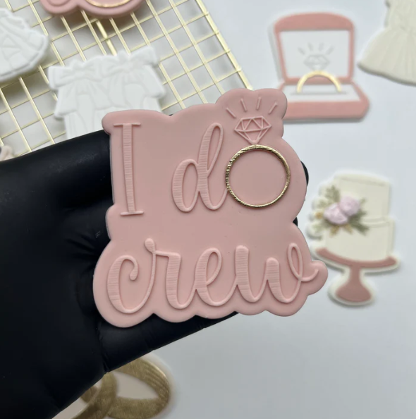 HOCHZEIT 16 - I do crew (Ausstechform und Stamp)