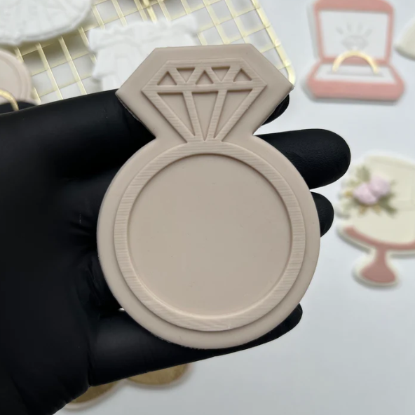 HOCHZEIT 22 - Ring (Ausstechform und Stamp)