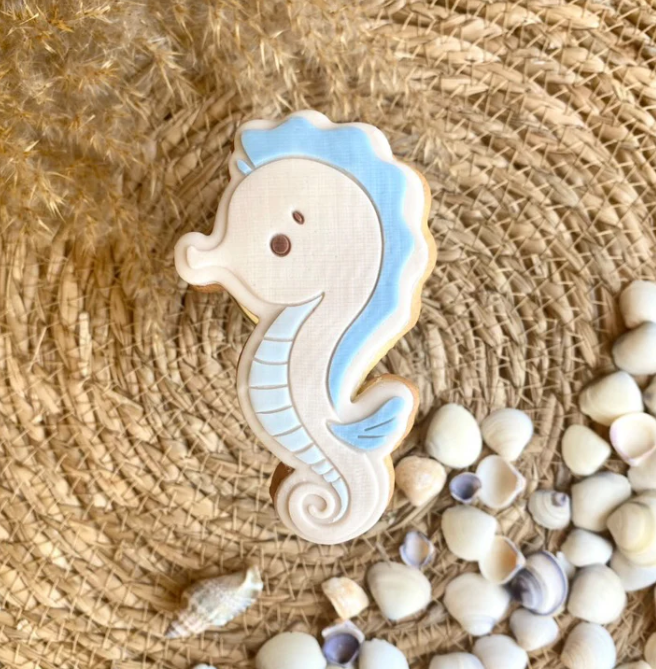 MEERESTIERE 4 - Seepferdchen (Ausstechform und Stamp)