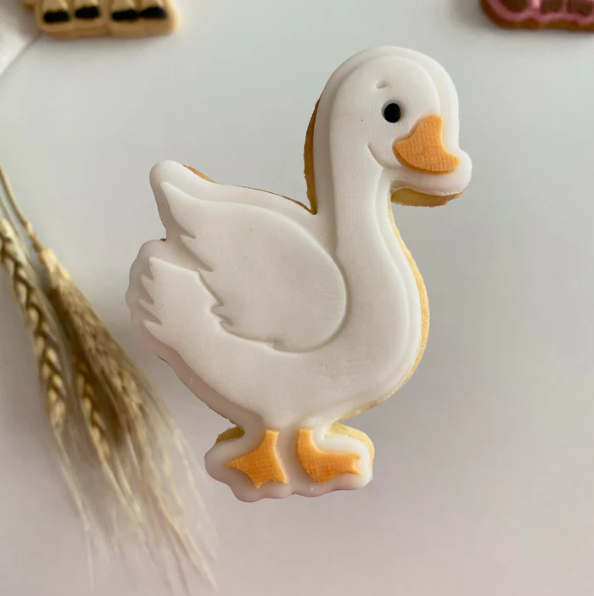 BAUERNHOF 2 - Ente (Ausstechform und Stamp)