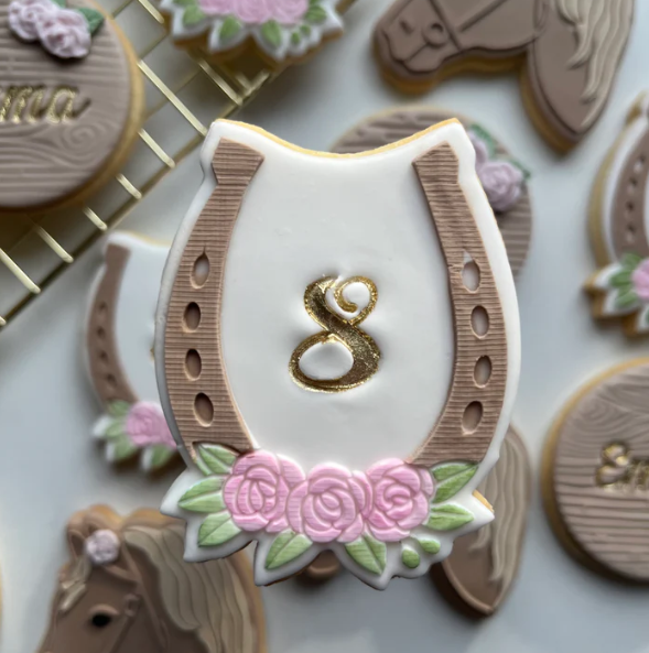 BAUERNHOF 17 - Hufeisen (Ausstechform und Stamp)