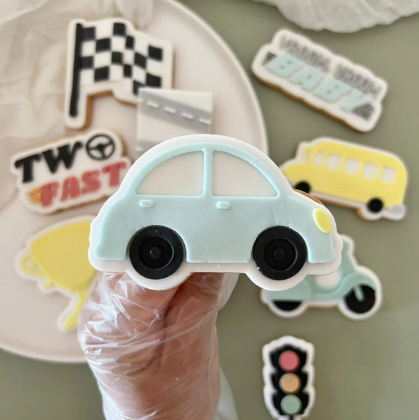 VERKEHR 10 - Auto (Ausstechform und Stamp)