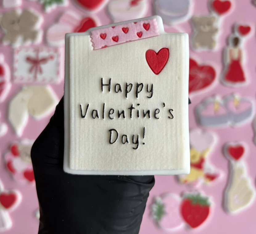 VALENTINSTAG 21 - Alles Gute zum Valentinstag (Ausstechform und Stamp)