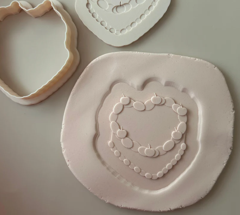 VALENTINSTAG 28 - Herzkuchen (Ausstechform und Stamp)