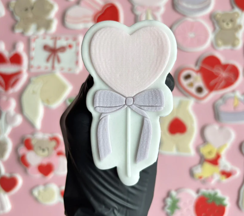 VALENTINSTAG 34 - Herzlutscher (Ausstechform und Stamp)