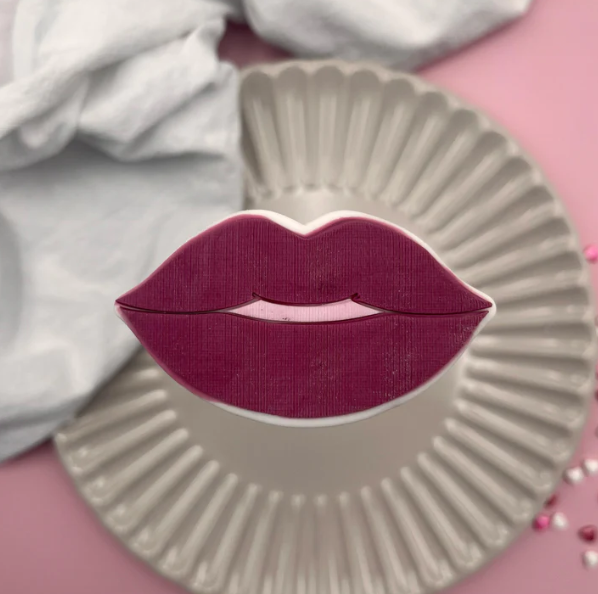 VALENTINSTAG 46 - Küsse (Ausstechform und Stamp)