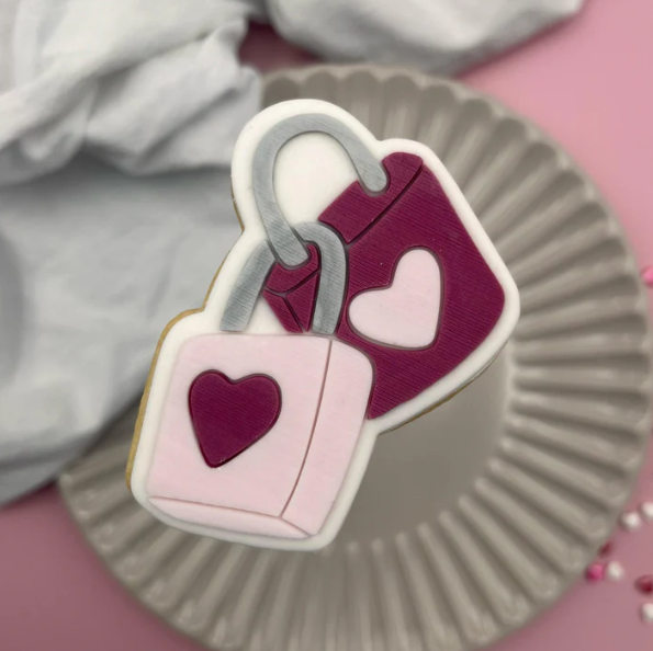 VALENTINSTAG 48 - Schloss (Ausstechform und Stamp)