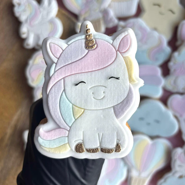 UNICORN/EINHORN 2 - Einhorn (Ausstechform und Stamp)