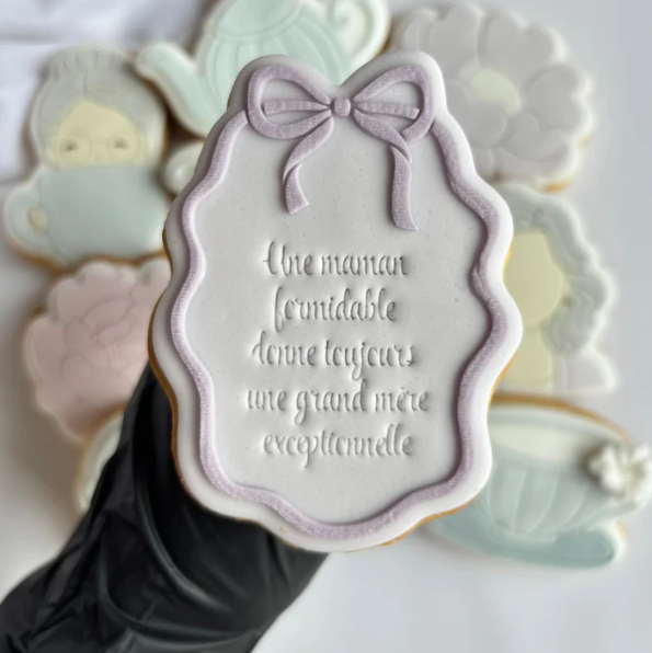 GROßMUTTERTAG 9 - Rahmen (Ausstechform und Stamp)