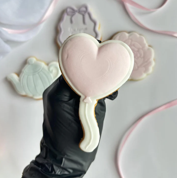 GROßMUTTERTAG 14 - Herz Ballon (Ausstechform und Stamp)