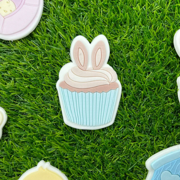 OSTERN 35 - Cupcake (Ausstechform und Stamp)