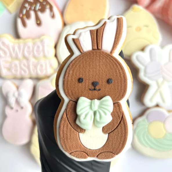 OSTERN 51 - Schokohase (Ausstechform und Stamp)