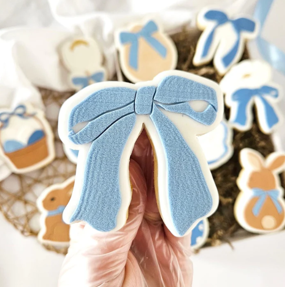 OSTERN 59 - Schleife (Ausstechform und Stamp)