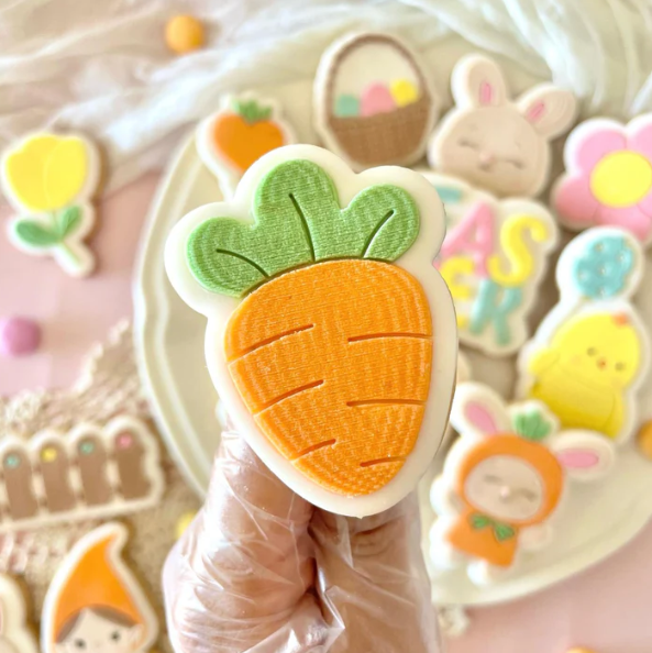OSTERN 74 - Karotte (Ausstechform und Stamp)
