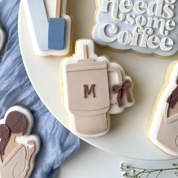 MUTTERTAG - 32 Tasse (Ausstechform und Stamp)