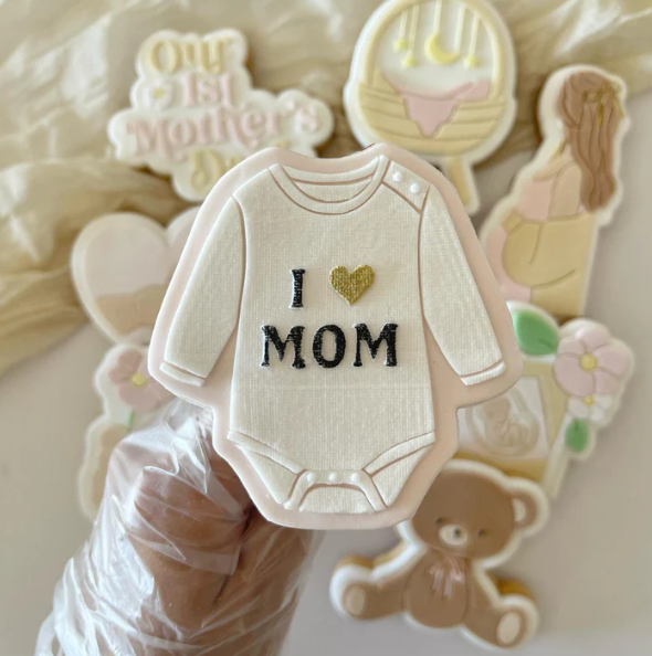 MUTTERTAG - 53 Baby Body (Ausstechform und Stamp)