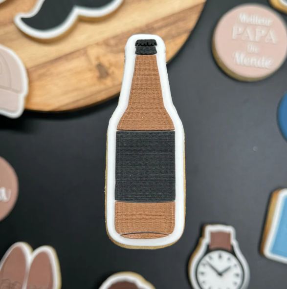 VATERTAG - 6 Flasche (Ausstechform und Stamp)