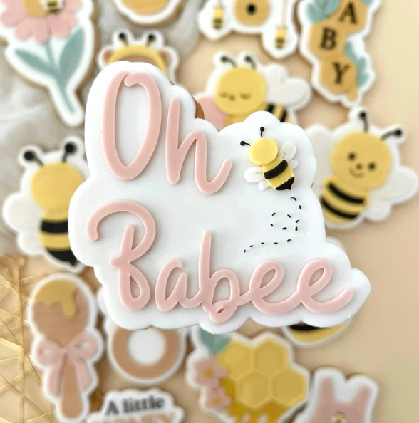 BABY-BIENE 6 - Oh Babee (Ausstechform und Stamp)