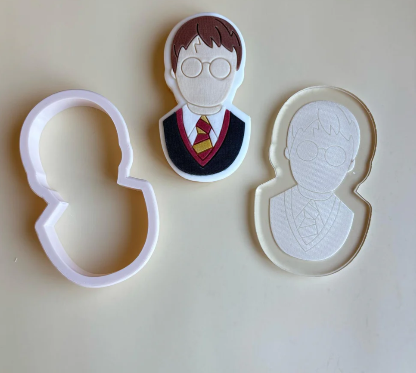 HARRY POTTER 1 - Harry (Ausstechform und Stamp)