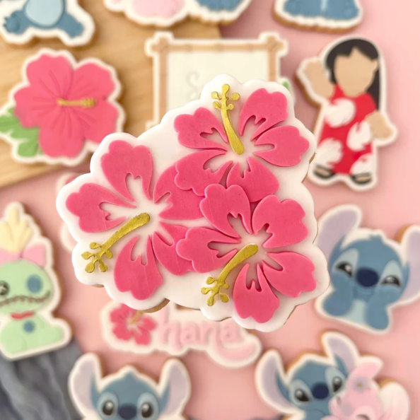 STITCH 4 - Blumen (Ausstechform und Stamp)