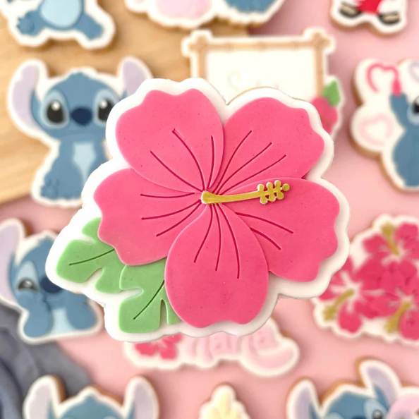 STITCH 5 - Blume (Ausstechform und Stamp)