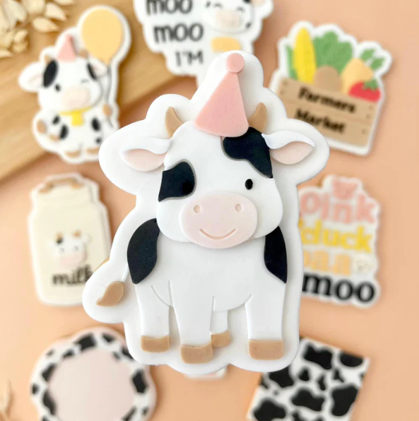 KUH 1 - Kuh (Ausstechform und Stamp)