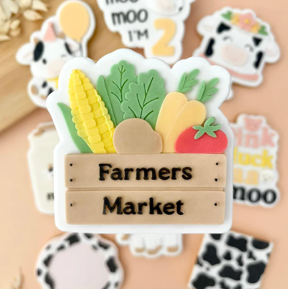 KUH 3 - Bauernmarkt (Ausstechform und Stamp)