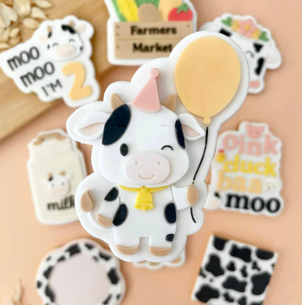 KUH 8 - Ballonkuh (Ausstechform und Stamp)