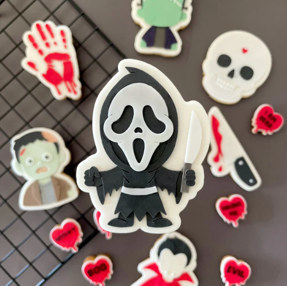 HALLOWEEN 2025 #9 - Scream (Ausstechform und Stamp)