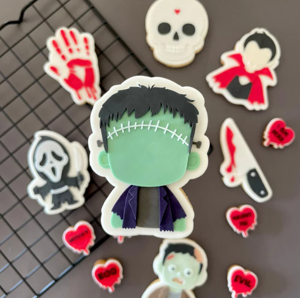 HALLOWEEN 2025 #11 - Frankenstein (Ausstechform und Stamp)
