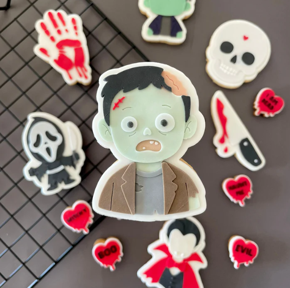 HALLOWEEN 2025 #12 - Zombie (Ausstechform und Stamp)