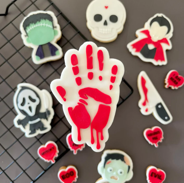HALLOWEEN 2025 #13 - Hand (Ausstechform und Stamp)