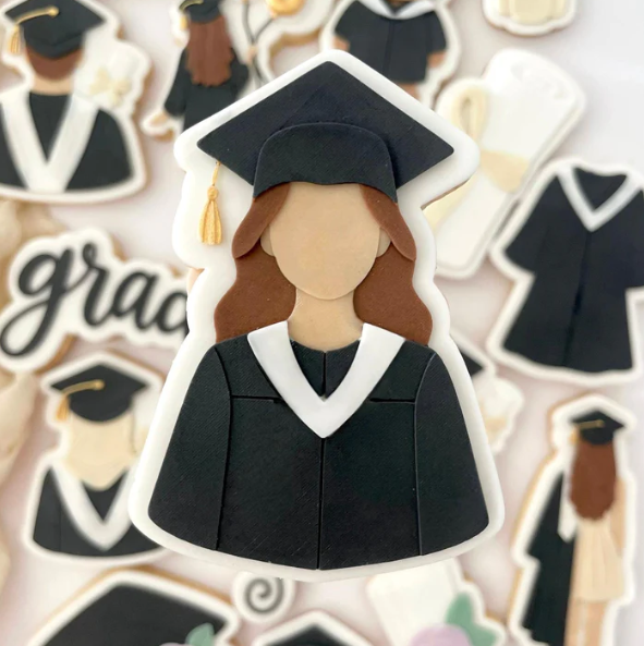 DIPLOM 1 - Abiturientin (Ausstechform und Stamp)