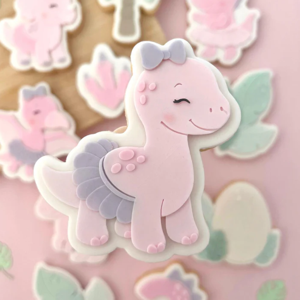 DINO GIRL 3 - Dino v3 (Ausstechform und Stamp)