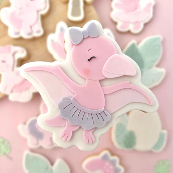 DINO GIRL 5 - Dino v5 (Ausstechform und Stamp)